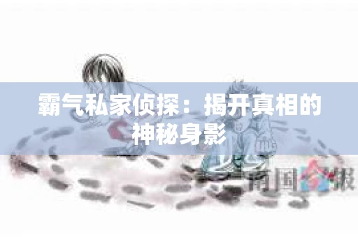 霸气私家侦探：揭开真相的神秘身影