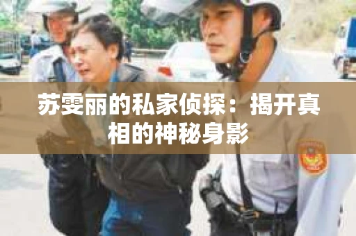 苏雯丽的私家侦探：揭开真相的神秘身影